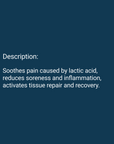 Product description for O3 Sport Recovery.